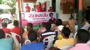 Zé Inácio (PT) agradece o apoio das lideranças de sua cidade natal.