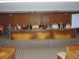 O deputado Zé Inácio participa do lançamento da frente parlamentar de Violência contra a Mulher.