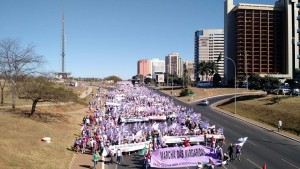 : Deputado Zé Inácio ressalta a importância da Marcha das Margaridas realizada por trabalhadoras do campo.  
